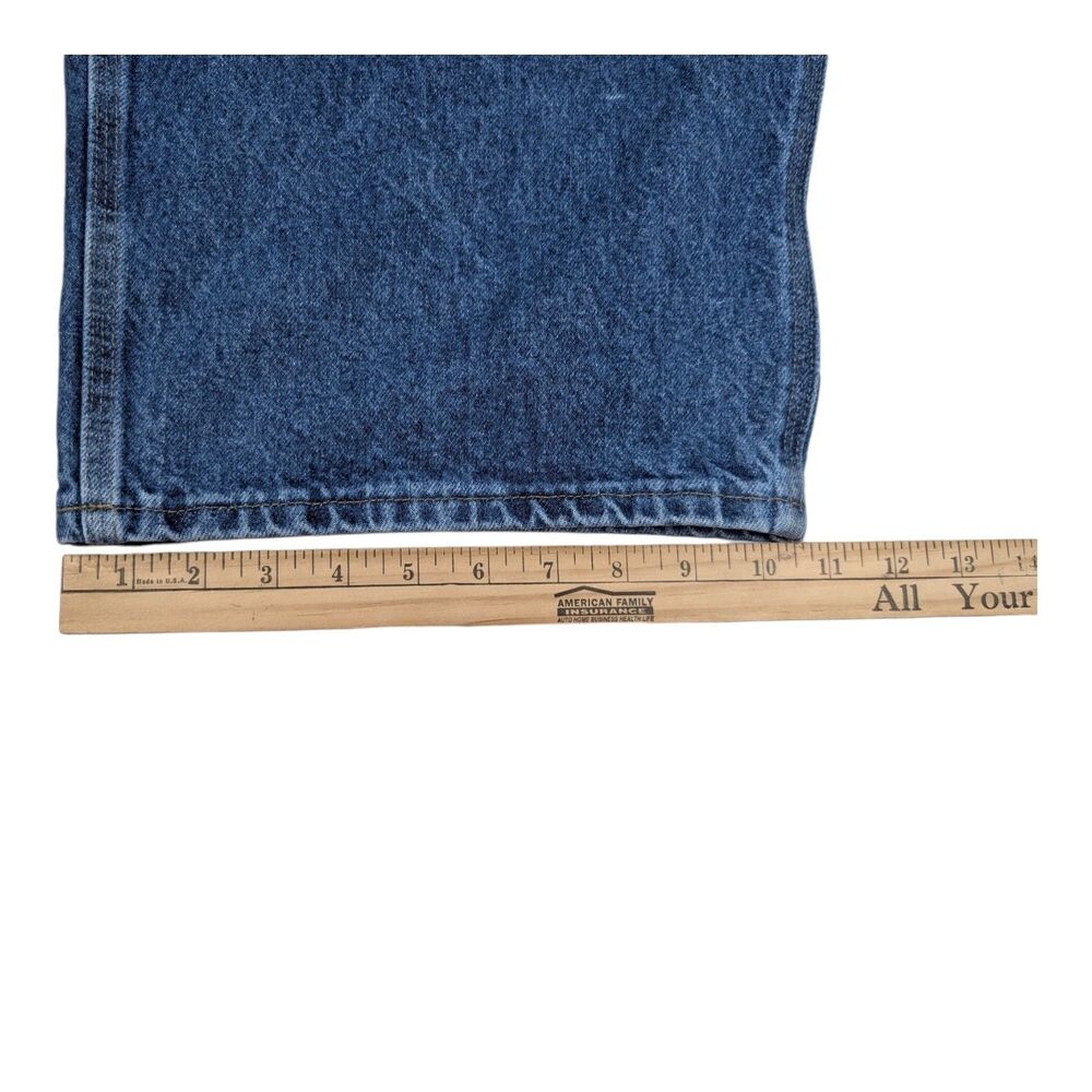 Carhartt B73 DST Double Knee Blue Jeans 50x32 Loose Fit Dungaree‎ - Picture 13 of 13